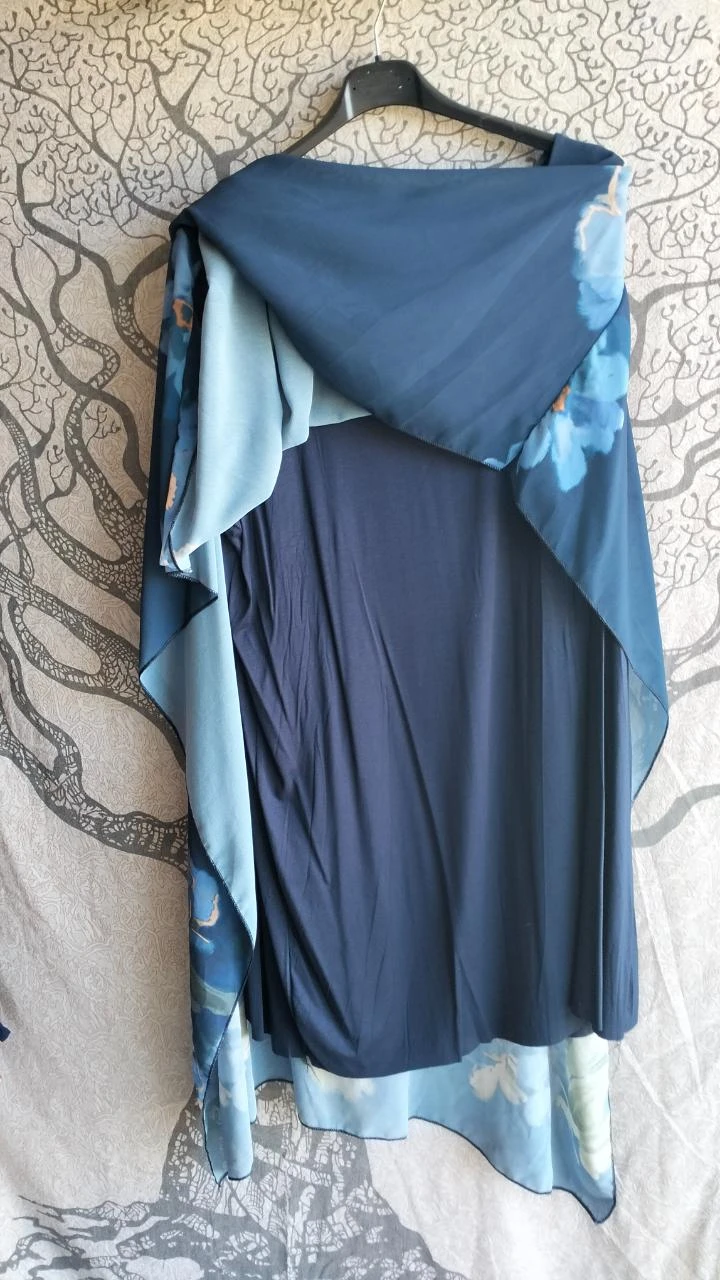 túnica/blusa azul-marinho – photo 5